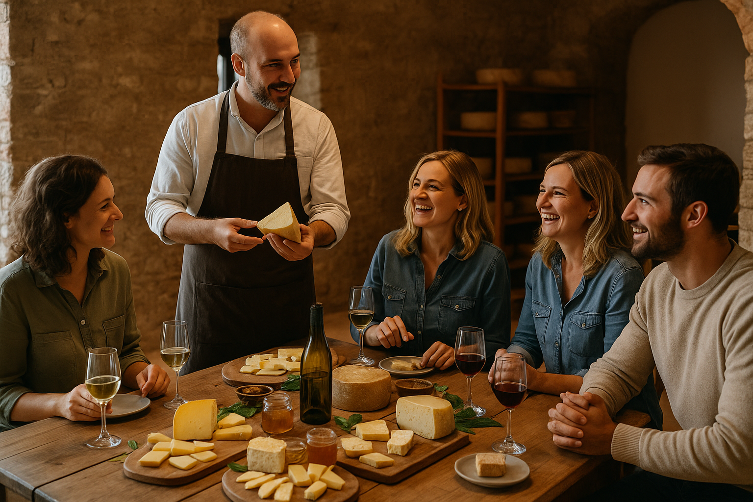 Degustazione di Formaggi e Tradizioni della Fattoria La Collina