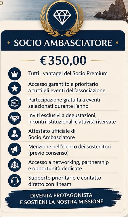 Tesseramento Socio Ambasciatore